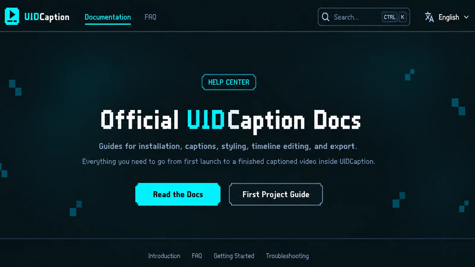 UIDCaption docs